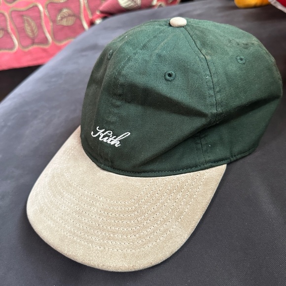 Kith Hat Green and Suede - Picture 3 of 4
